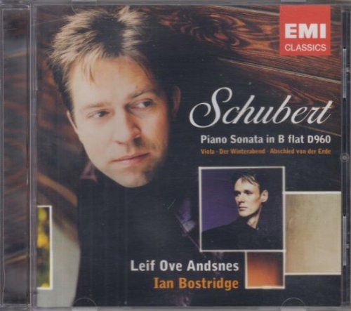 Image for Piano Sonata No.21 in B flat, D960; Lieder Piano Sonata No.21 in B flat, D960; Lieder
