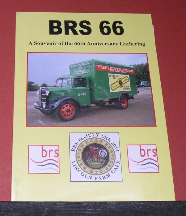BRS 66 A Souvenir of the 66th Anerversary Gathering