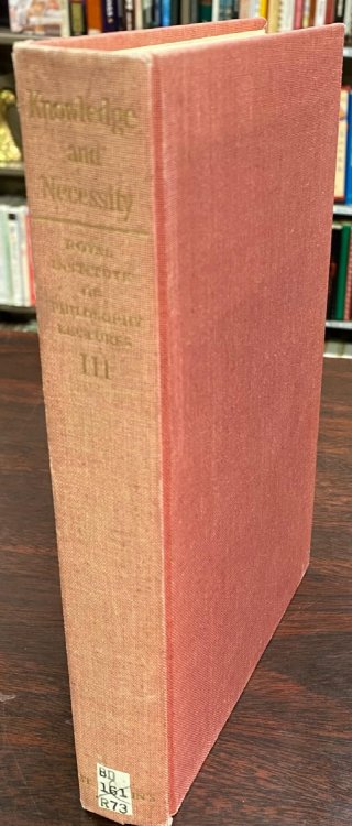 Image for Knowledge and Necessity (Royal Institute of Philosophy Lectures Volume Three, 1968-1969) Knowledge and Necessity (Royal Institute of Philosophy Lectures Volume Three, 1968-1969)