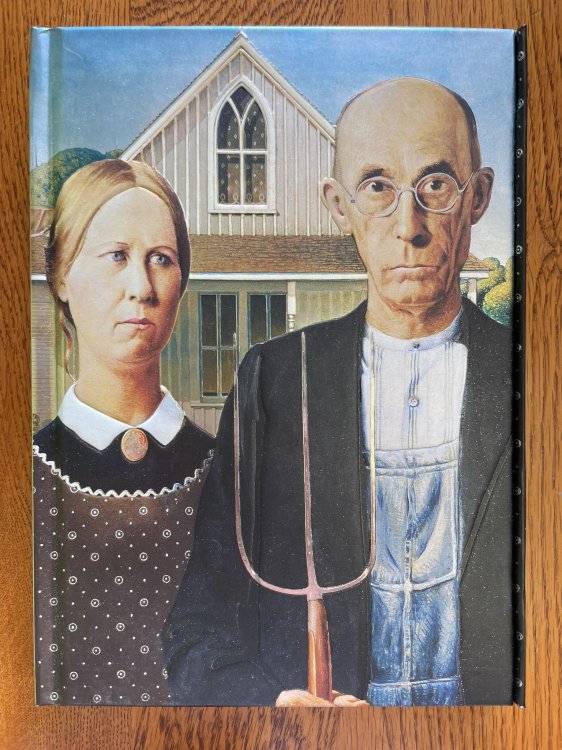 Grant Wood: American Gothic (Foiled Journal) (Flame Tree Notebooks)