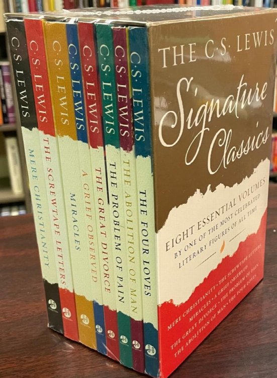 The C. S. Lewis Signature Classics (8-Volume Box Set): An Anthology of 8 C. S. Lewis Titles: Mere Christianity, The Screwtape Letters, Miracles, The . The Abolition of Man, and The Four Loves