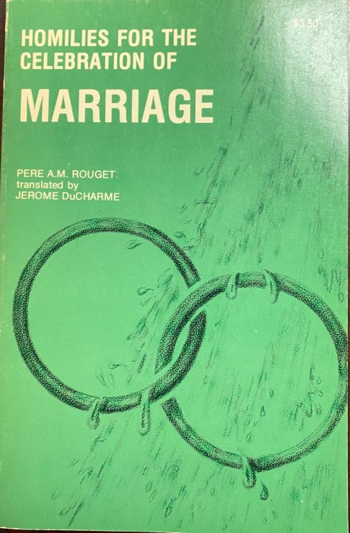 Image for Homilies for the Celebration of Marriage Homilies for the Celebration of Marriage