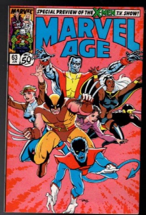 Marvel Age#60, #61,#62,#63 and #64