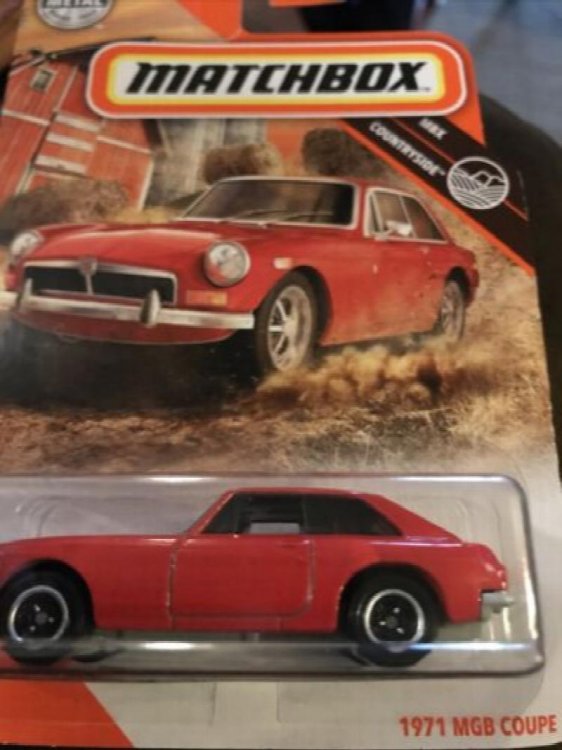 1971 MGB GT Coupe #42 * Green * 2021 Matchbox