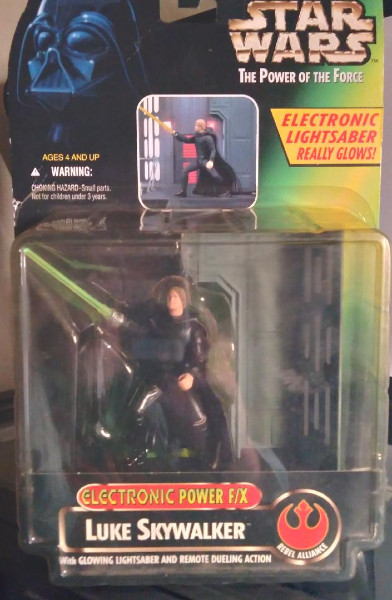 Luke Skywalker: Electronic Power F/X:Star Wars:The power of the Force