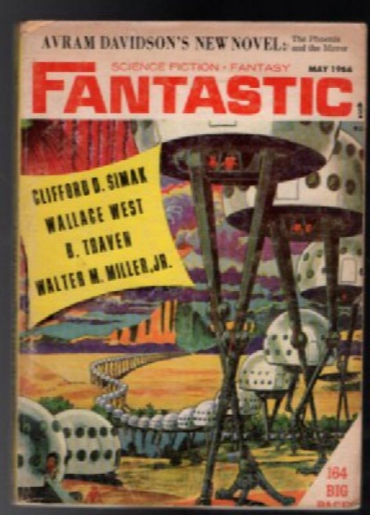 Fantastic May 1966 Clifford Simak; Wallace West; Walter Miller