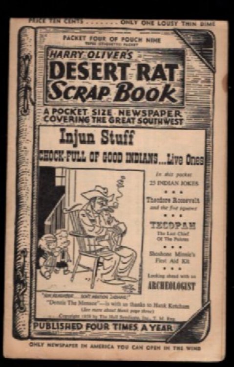 Harry Oliver's Desert Rat Scrap book 1959
