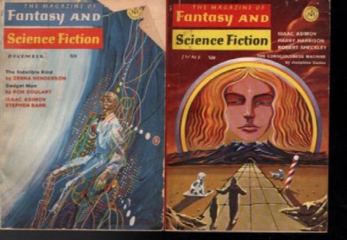 Fantasy and Science Fictioin,J2 issues 1968