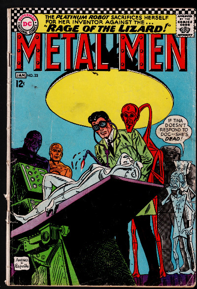 METAL MEN #23 1967 