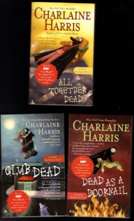 Harris, Charlaine (Sookie Stackhouse/True Blood Lot of 3