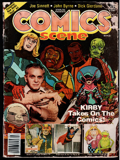 Starlog Presents Comics Scene Issue 2 Kirby Takes On The Comics Vol. 1 - No. 2 - March, 1982