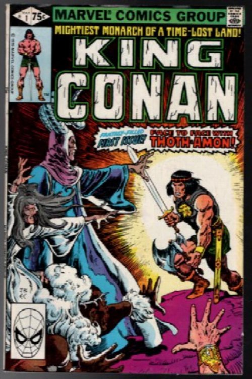 King Conan #1 Direct Edition (1980)