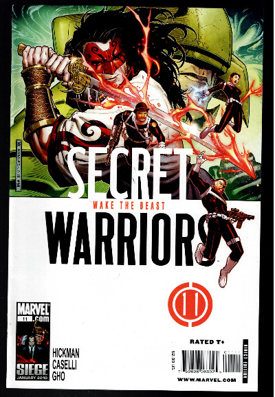 Secret Warrior #11 2010, Marvel