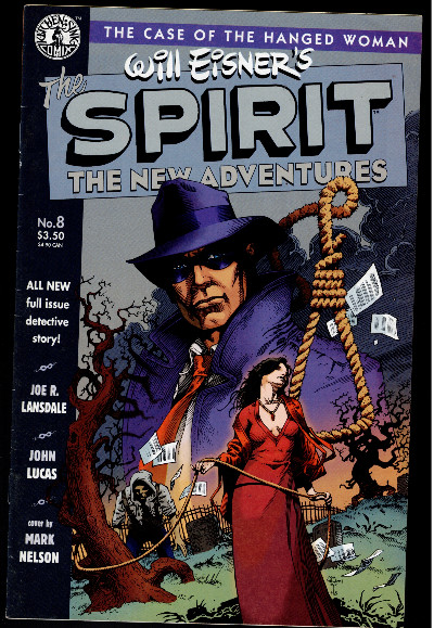 Kitchen Sink 1998 3 of 8 issues Will Eisner THE SPIRIT THE NEW ADVENTURES 5, 6, 7. 8