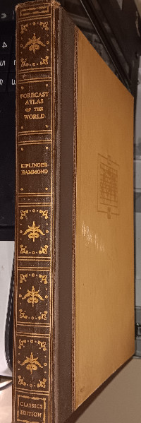 The Forecast Atlas of The World 1964 Kiplinger Global Change Climatology