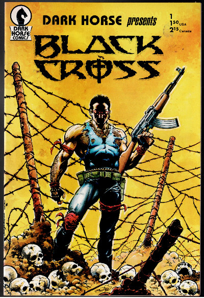 Dark Horse Presents # 1 (1986) 1st DH Issue 1st Black Cross and CONCRETE