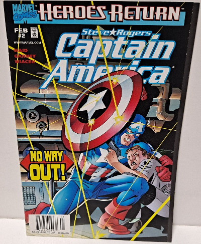 Captain America Steve Rogers #2 and #3 Marvel Comics Heroes Return