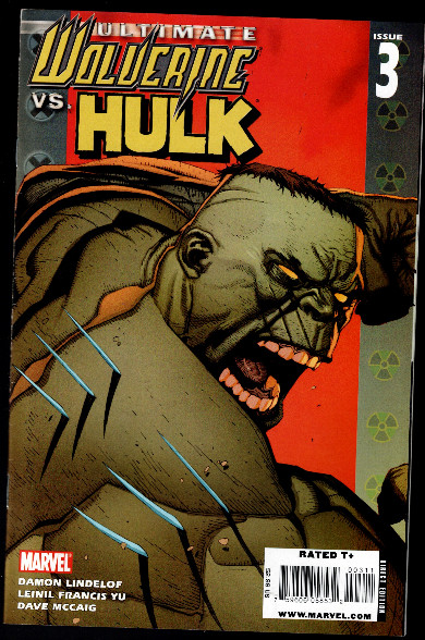 Ultimate Wolverine vs. Hulk #3 and #4 Marvel Comic