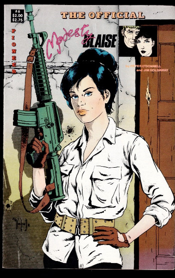 Official Modesty Blaise #6 FN+ 6.5 1988