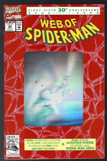 Web of Spider-man #90 w/poster