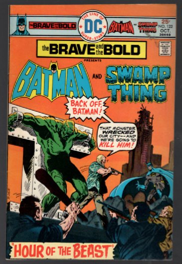 The Brave and the Bold #122::Batman annd the Swamp Thing