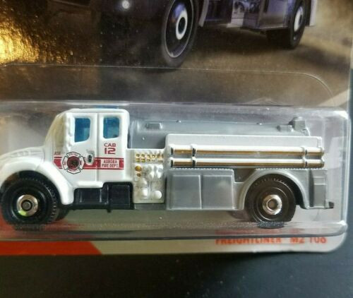 2020 Matchbox (#34/100) MBX City Freightliner M2 106 , White new card