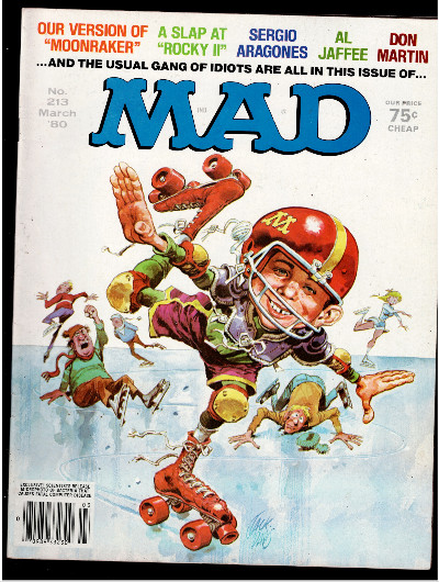 Mad Magazine #213 March 1980 Very Good shipping included