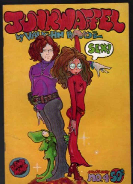 JunkWaffel 4 1st Print Underground Comics Sci-Fi Fantasy1972 Vaughn Bode