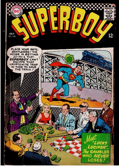 Superboy #140 1967 DC Comics CURT SWAN GEORGE KLEIN COVER SILVER AGE