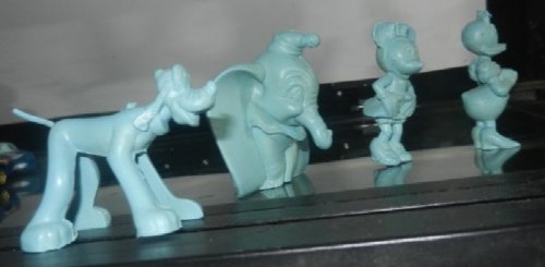 MARX DISNEY TELEVISION PLAYHOUSE FIGURE LOT of 4