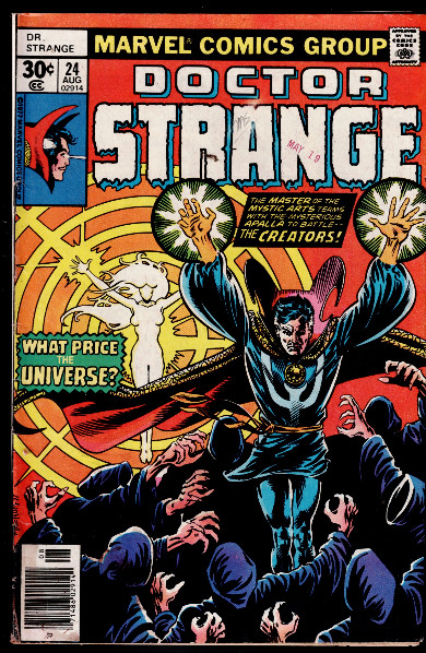 1977 Aug Issue 24 Marvel Doctor Strange Comic Book