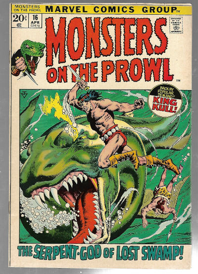 MONSTERS ON THE PROWL #16
