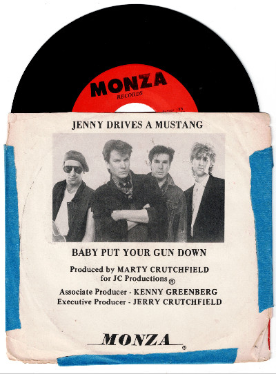 Will Rambeaux and the Delta Hurricanes:Jenny drives a Mustang/Baby put your gun down<br/>45 rpm 7