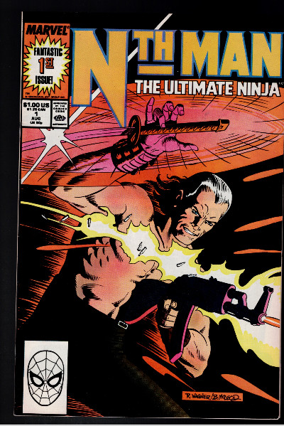 Nth Man #1 Newsstand 4,5,6,7,8 and 14;1989-1990,Marvel Comics Combined Shipping B&B High Grade