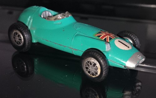 CORGI TOYS # 152S BRM FORMULA 1 GRAND PRIX RACING CAR DIECAST 1961 GREAT BRITAIN