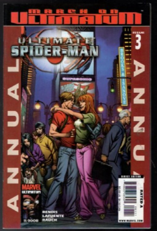 Ultimate Spider-Man Annual #3 Marvel Comics 2008 March on Ultimatum
