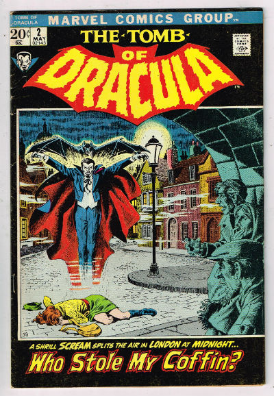 TOMB OF DRACULA #2 1972,May VOLUME 1 MARVEL