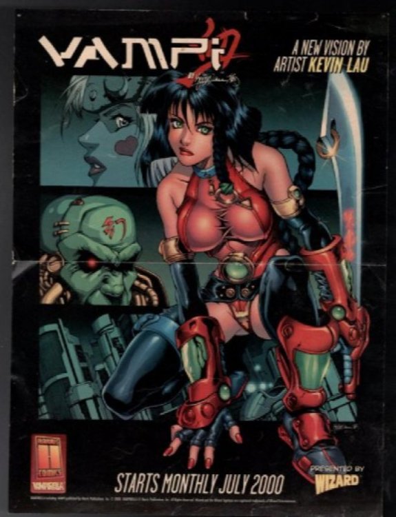 Vampi Mini Promo Poster Presented By Wizard