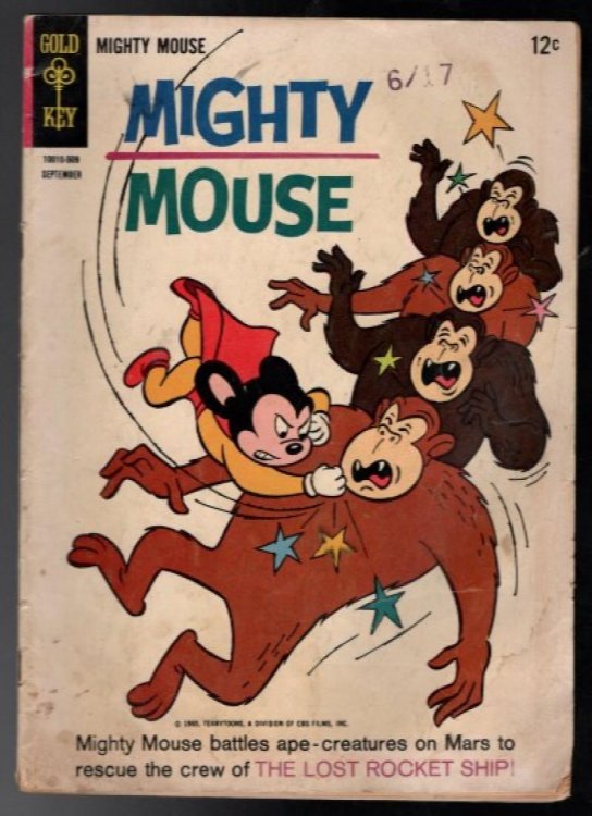 Mighty Mouse #165 - Gold Key, September 1965, 12
