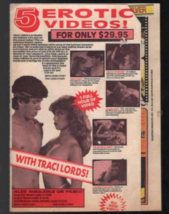 5 Erotic Videos Order form