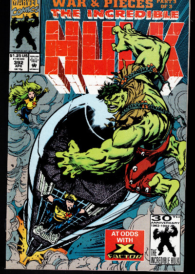 The Incredible Hulk #392 (MarvelMarvel Comics April 1992)
