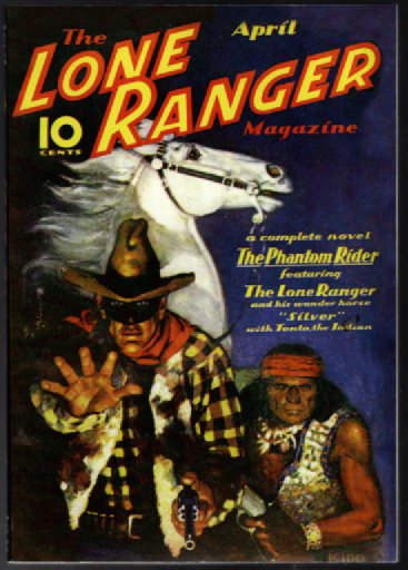 Lone Ranger Magazine - 04/37: Adventure House Presents: