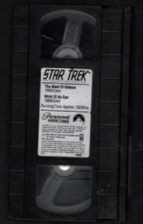 Star Trek on 2 VHS: original show. 4 episodes: