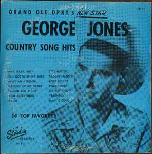 George Jones : Grand Ole Opry's New Star