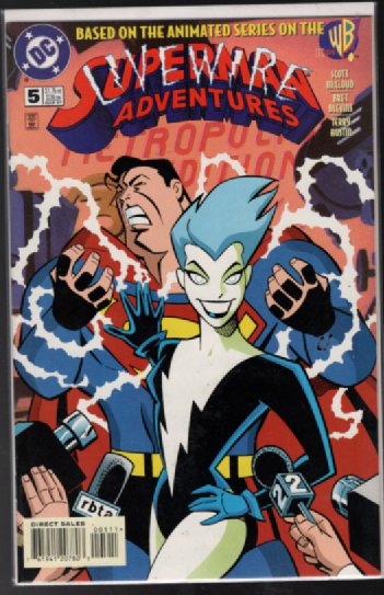(1996) DC WB SUPERMAN ADVENTURES #5 1ST APPEARANCE LIVEWIRE