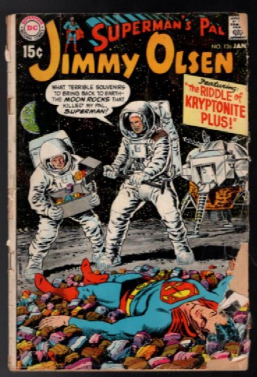 SUPERMAN'S PAL Jimmy Olsen #126 (1970, DC) 1st Bronze Age Comic: Collectible