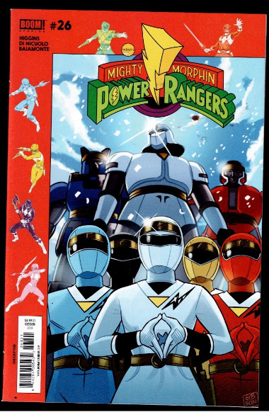 Mighty Morphin Power Rangers (5th Series) #26B VF; Boom! Sub Variant - we comb