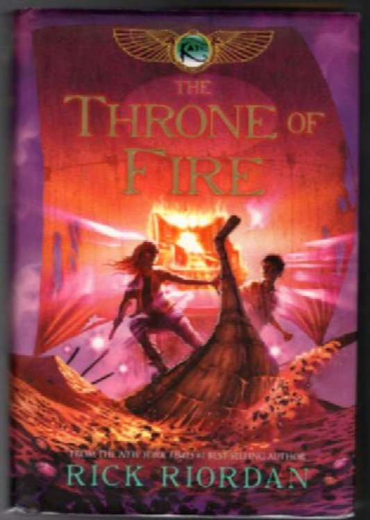 The Throne of Fire (The Kane Chronicles, Book 2)