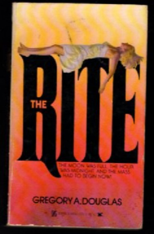 The Rite (1979) Gregory A. Douglas - Rare - PaperbacksFromHell - Horror