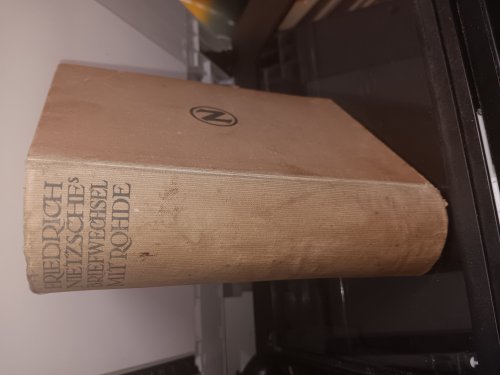 Friedrich Nietzsche's Briefwechsel mit Erwin Rohde 1903